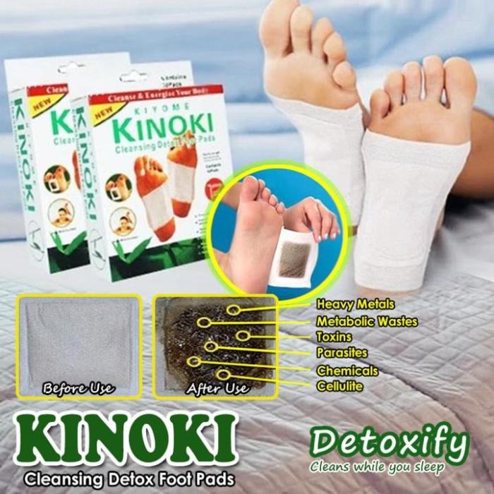 Kinoki patch (30 পিসের 3 প্যাক (ফুল কোর্স)